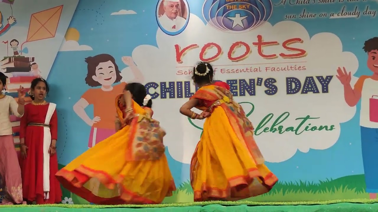 Children's Day celebration in Roots School, Tanuku