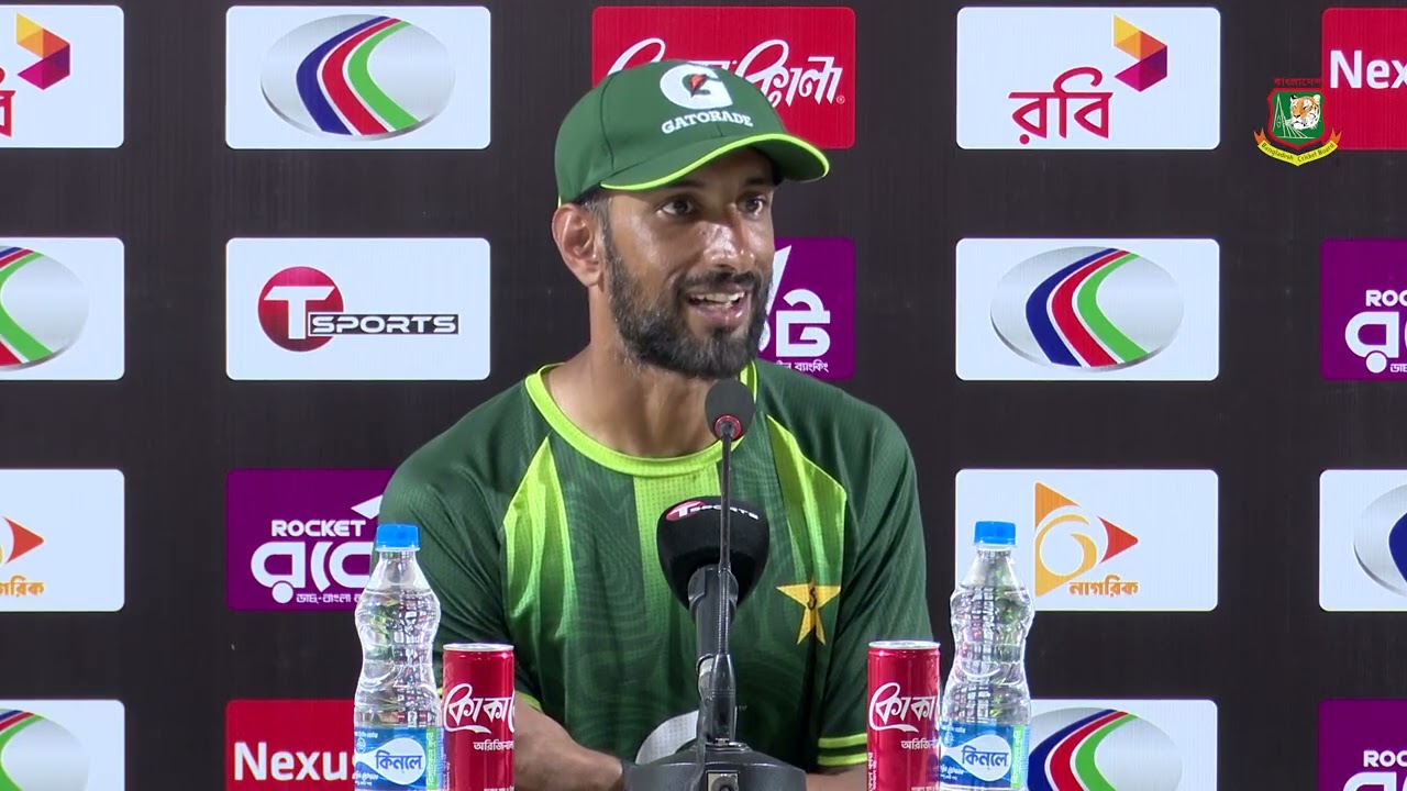 Post-Match Media Conference: Shan Masood, Captain Pakistan