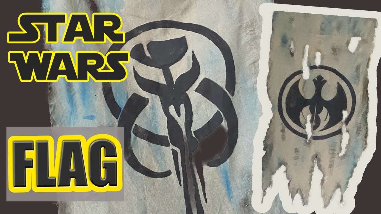 Star Wars Wall Art Banners (DIY Props for LARPing)