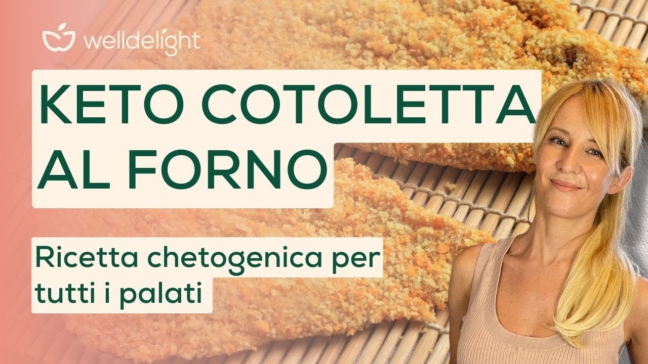 KETO COTOLETTA AL FORNO | Ricetta chetogenica per tutti i palati 🍗