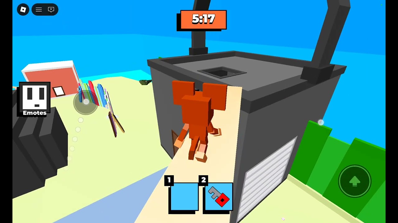 Jugando gatito en roblox casi escapo pero se me acabo el tiempo  😢 😢 😢  