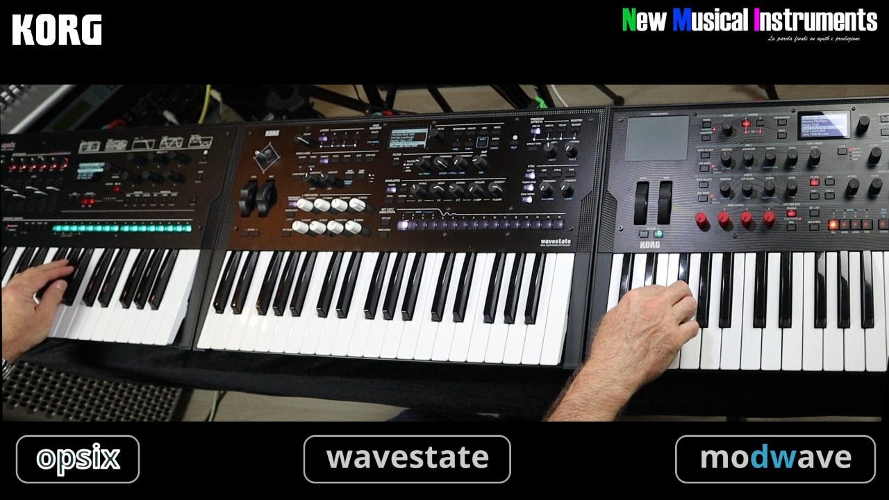 Korg Modwave vs. Opsix vs. Wavestate: chi vince?