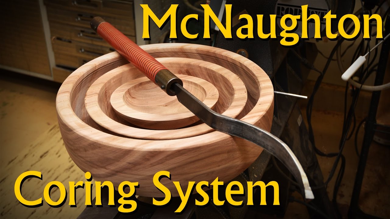 Coring Bowl Blanks with the McNaughton Center Saver System
