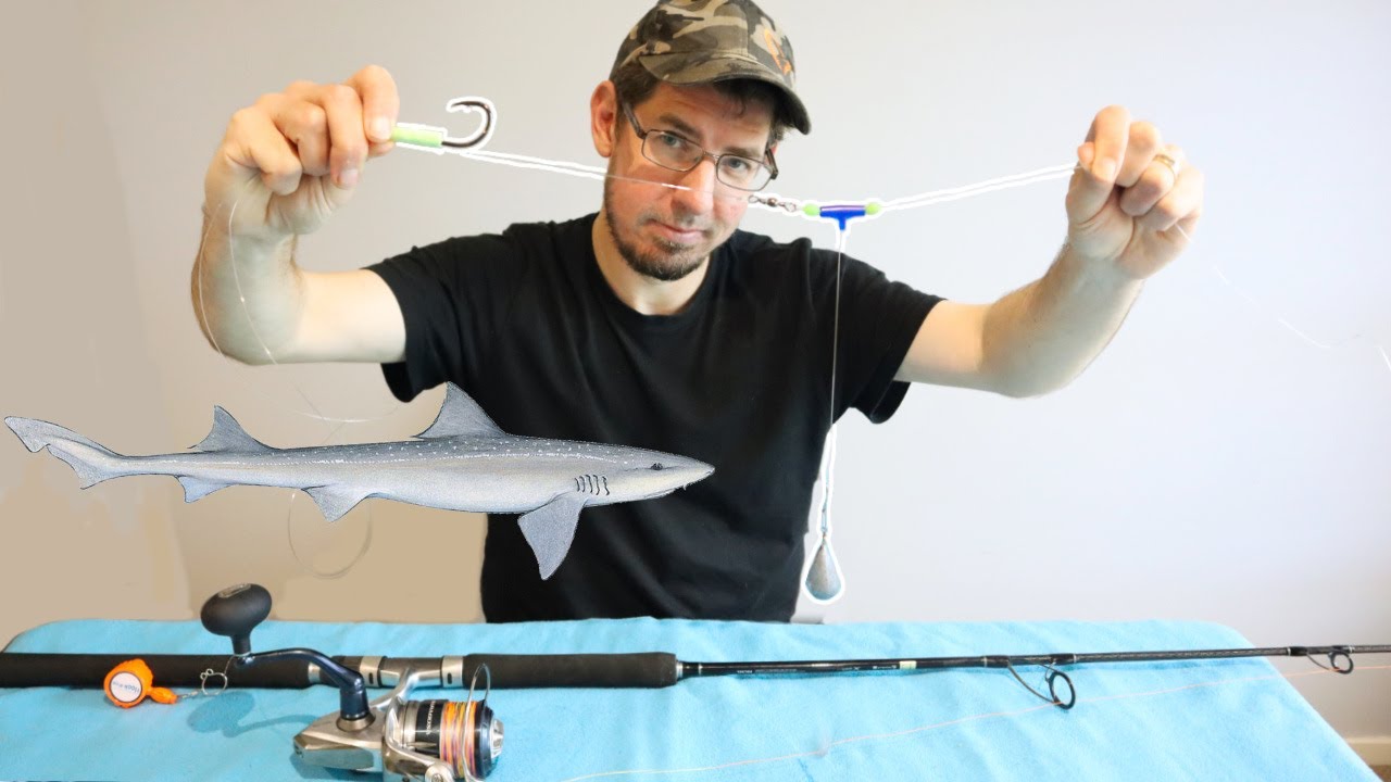 Сборка оснастки «Gummy Shark» | Простая скользящая оснастка своими руками для ловли крупных прима...