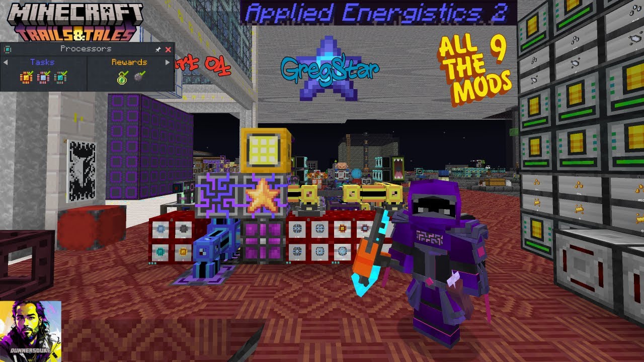 All the Mods 9: AE2, Applied Energetics 2. Quantum Computer Setup with Advanced AE.