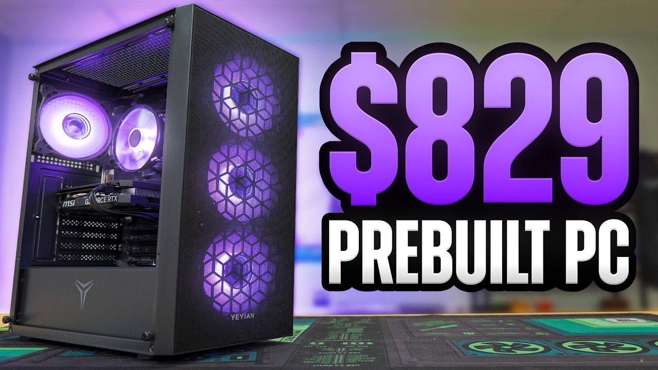 HOW is This Prebuilt Gaming PC Only $829?