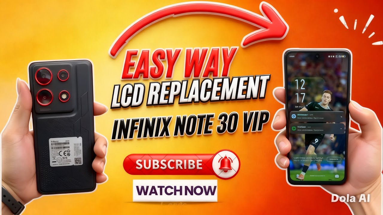 Замена ЖК-экрана на Infinix Note 30 VIP | Как установить ЖК-экран на Infinix Note 30 VIP