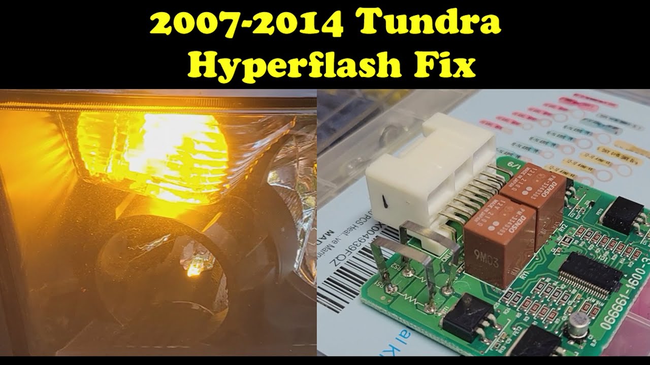 2nd Gen Toyota Tundra HyperFlash Fix