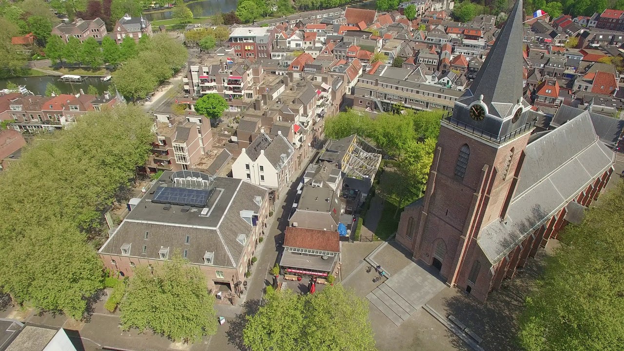 Woerden vanuit de lucht - Drone 4K