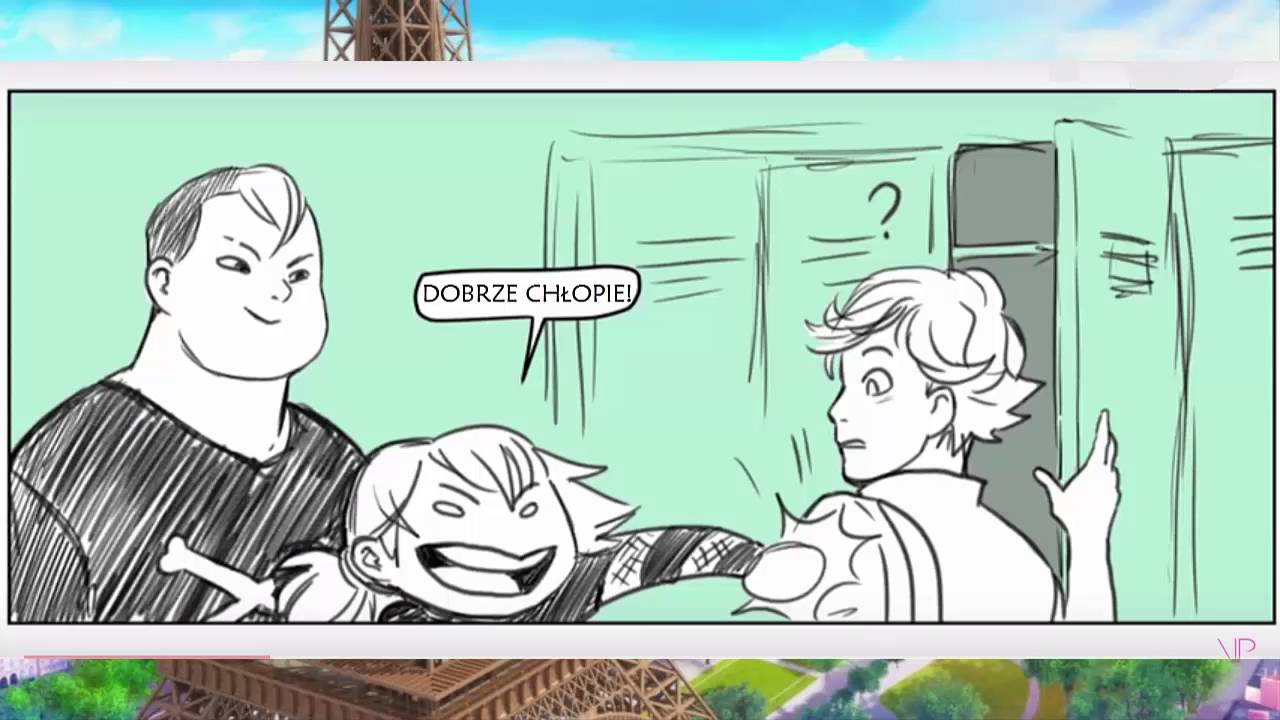 Miraculum Komiks "Romeo Adrien" cz. 1-2 - Tłumaczenie PL