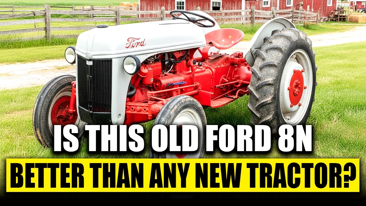 YOU CAN FIX IT WITH A HAMMER! DON'T BUY A NEW TRACTOR UNTIL YOU SEE THIS ONE FROM THE 1940s!
