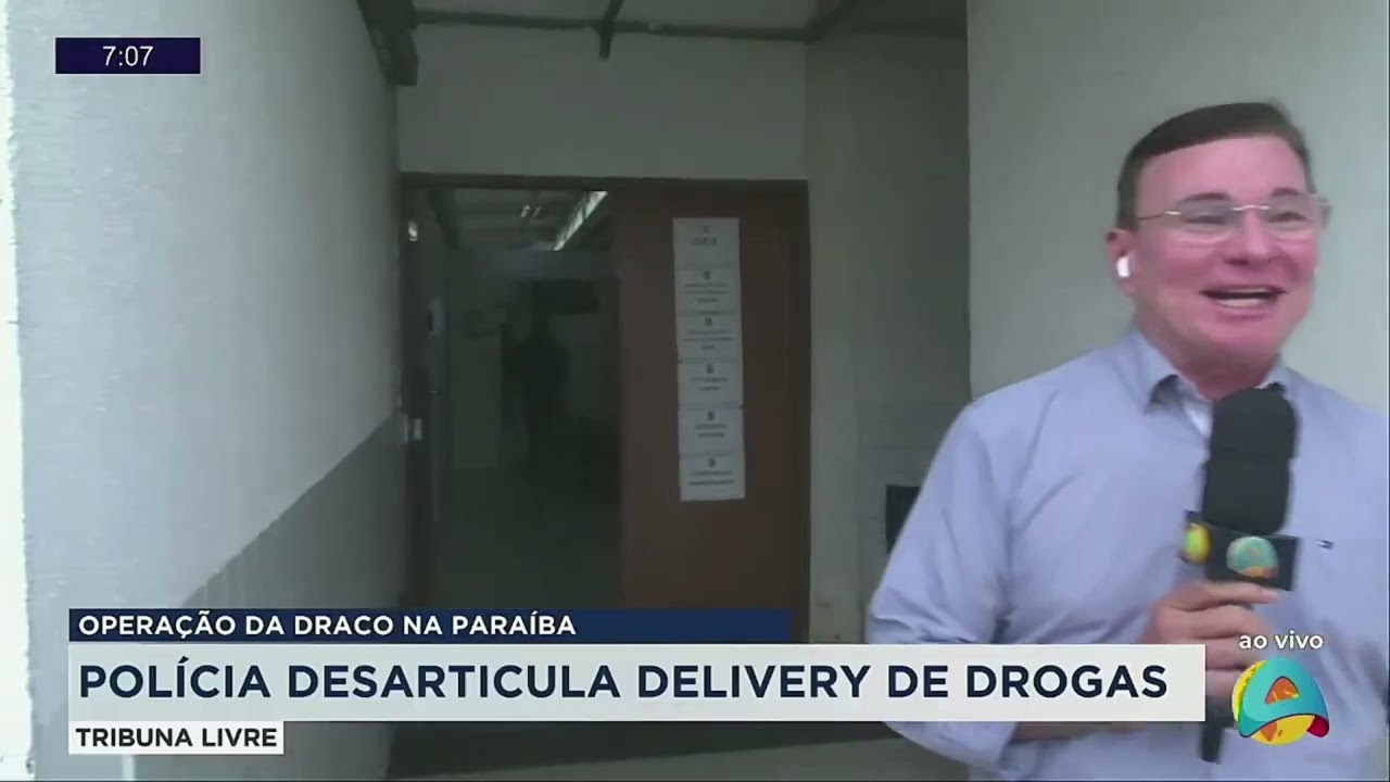 Tribuna Livre - Polícia desarticula delivery de drogas durante operação da Draco na Paraíba