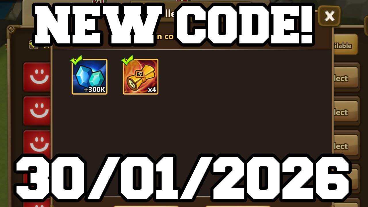 NEW SUMMONERS WAR CODE! 30/01/2026