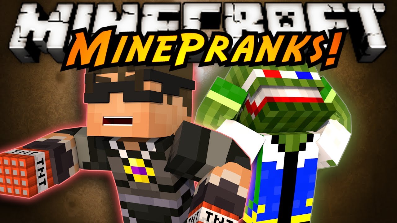 Minecraft MinePranks : PRANKING BASHURVERSE!