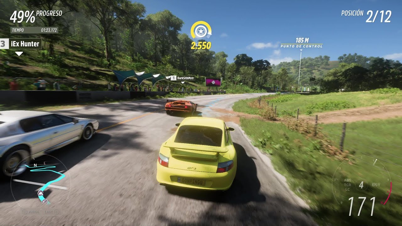 Jugando modo Historia en Forza Horizon 5