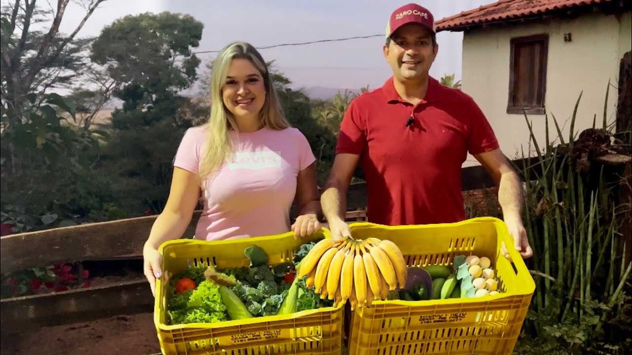 NÓS COMPRAMOS ISSO TUDO COM 50 REAIS NA ROÇA