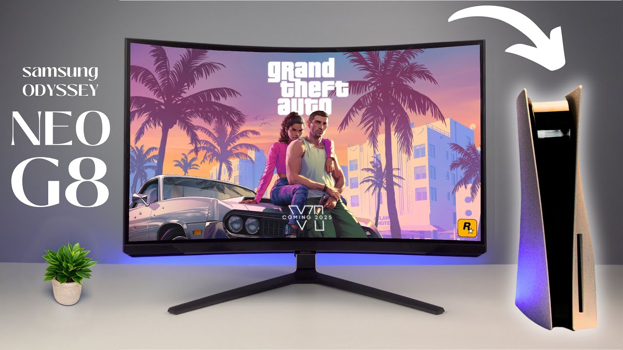 Распаковка и обзор Samsung Odyssey Neo G8 | 32-дюймовый игровой монстр с разрешением 4K, частотой...