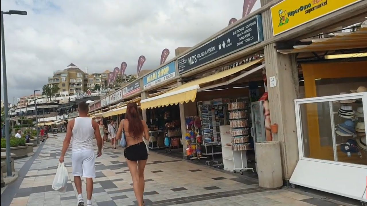 Tenerife Playa Fanabe beach walkabout October 2022 #tenerife #canaryislands