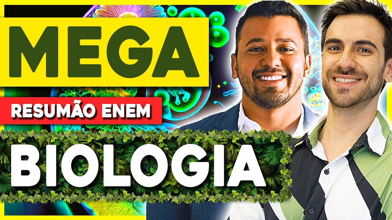🍀🤯 TODA A BIOLOGIA para o ENEM 2025: Revis&atilde;o Completa 3 ANOS EM 4 HORAS!!