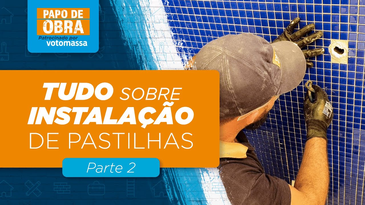 Como instalar pastilhas de vidro? VEJA AQUI