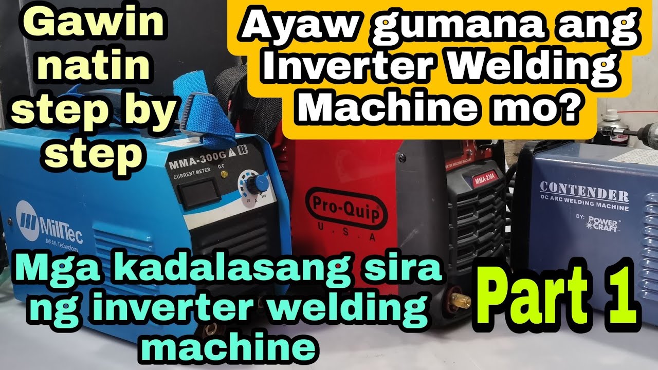 Common trouble in repairing Inverter Welding Machine,Step by step Troubleshooting