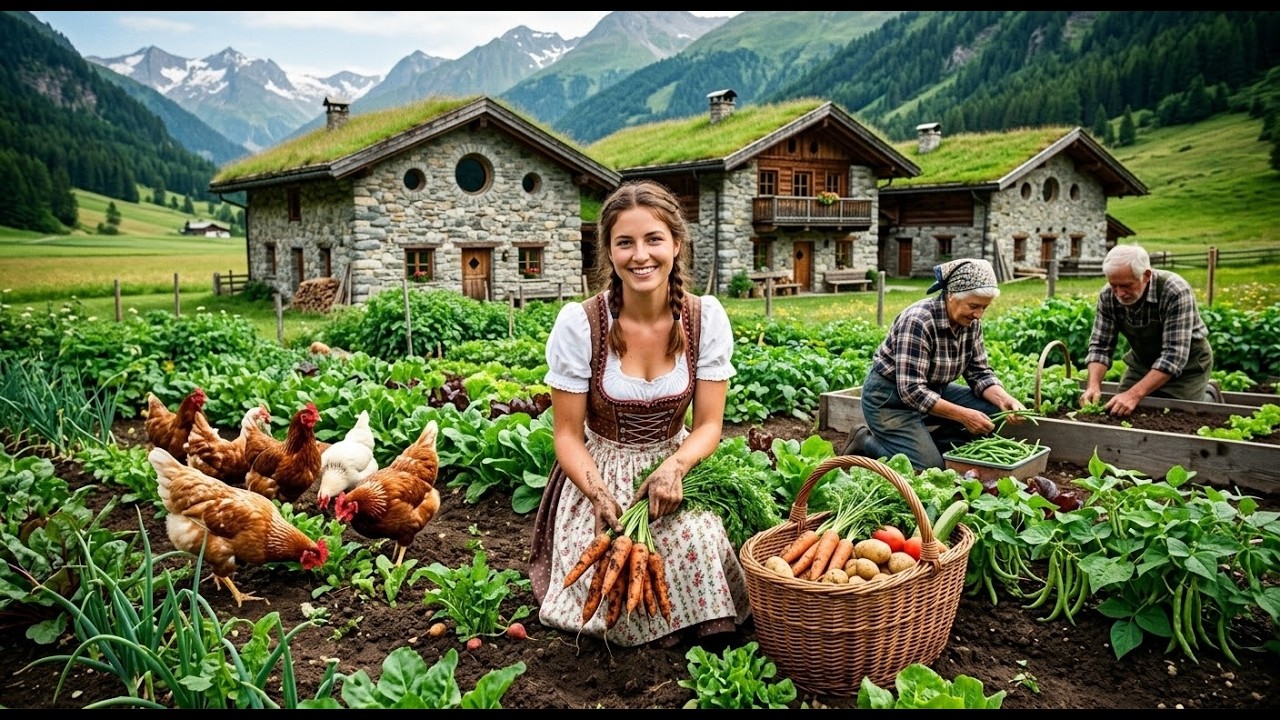 Peaceful Swiss Alpine Farm Life &ndash; Simple Mountain Live