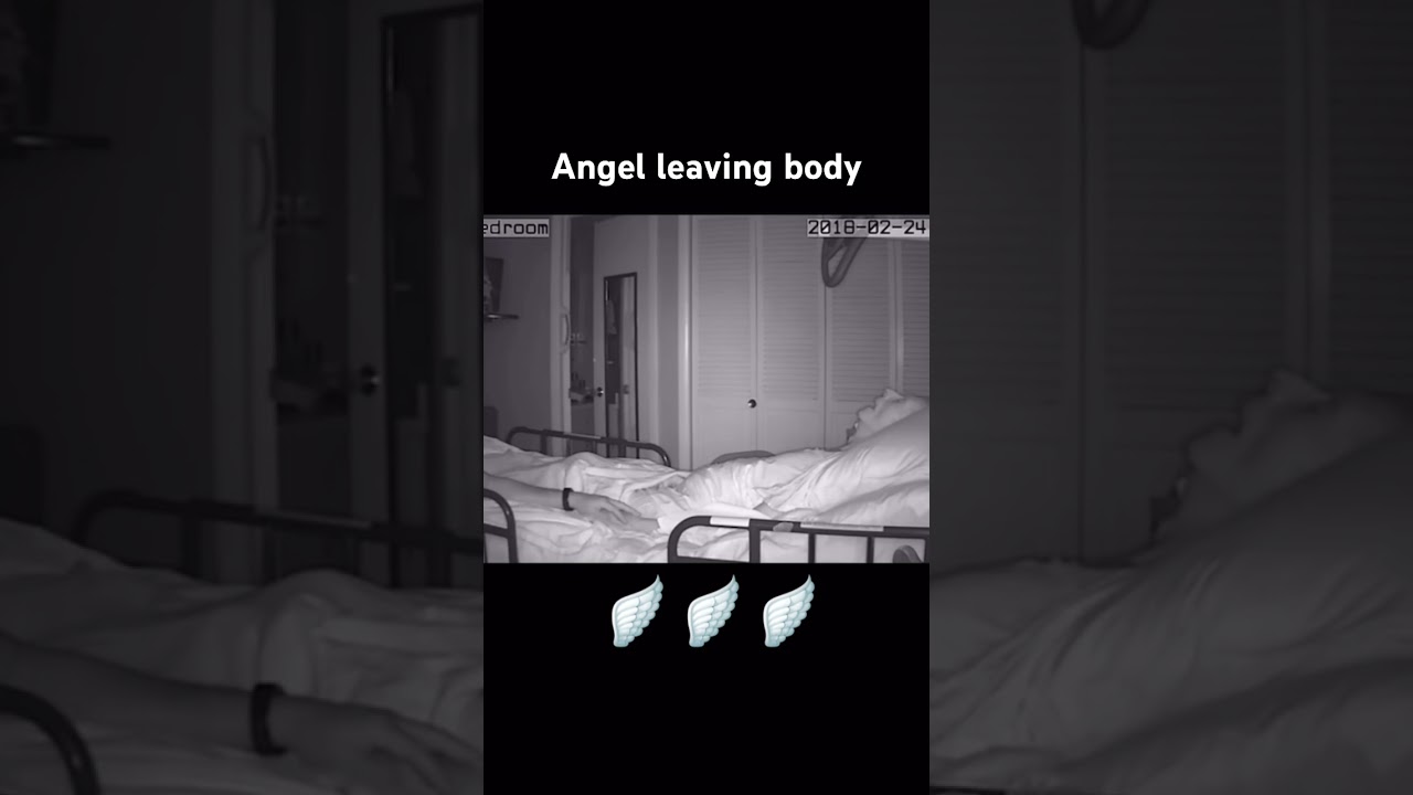 Angel leaving body | Last breath & his soul leaving his body #dying #angel #death #shorts #hospice