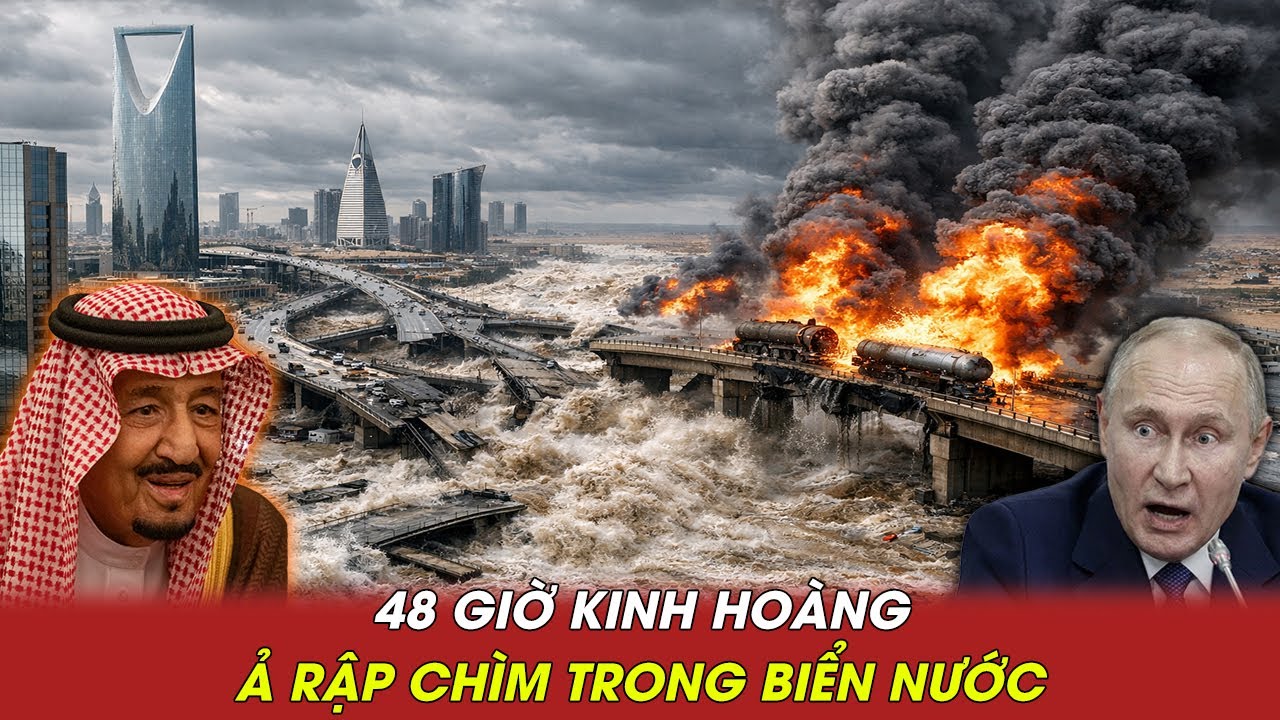 ĐẠI HỒNG THỦY MADINAH: Sa Mạc Hóa Biển - Ả Rập Xê Út Bị Xóa Sổ Bởi Mưa Bom