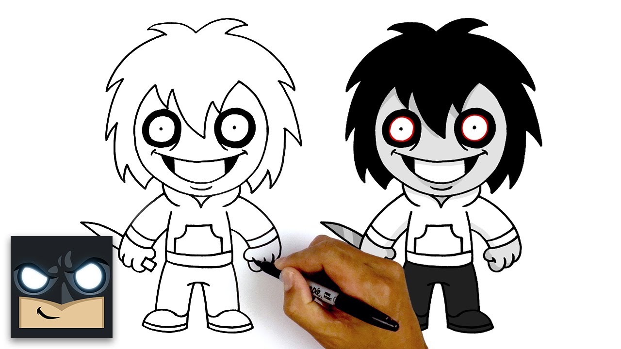 How To Draw Jeff The Killer | Creepypasta