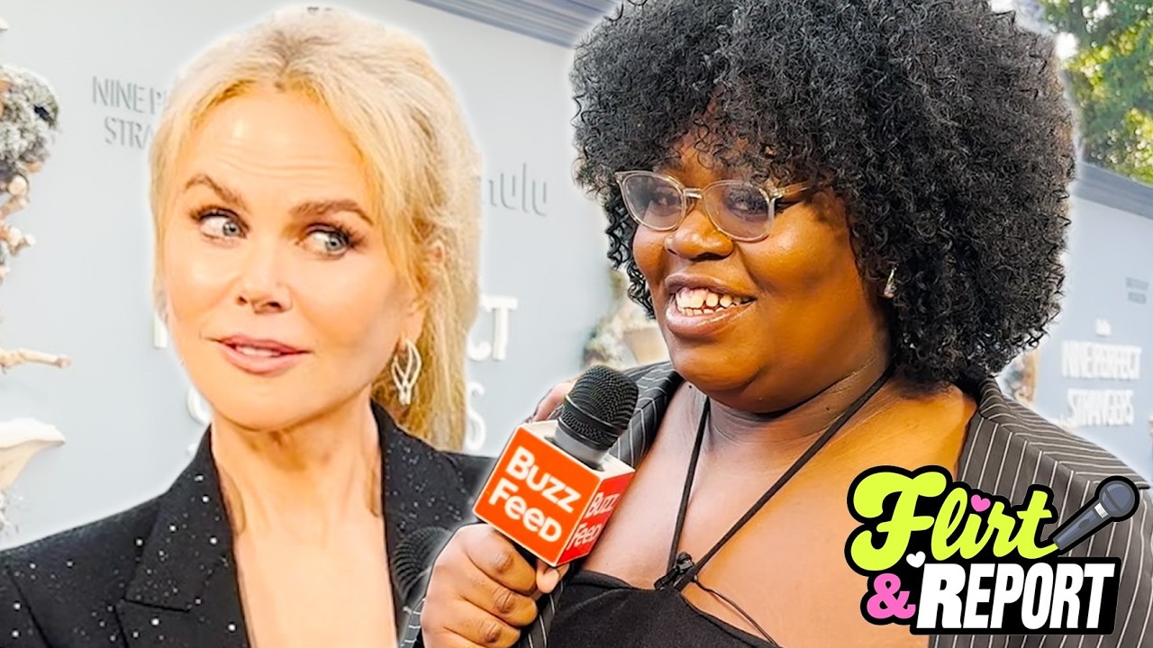 I Asked Nicole Kidman For Dating Advice | Flirt & Report