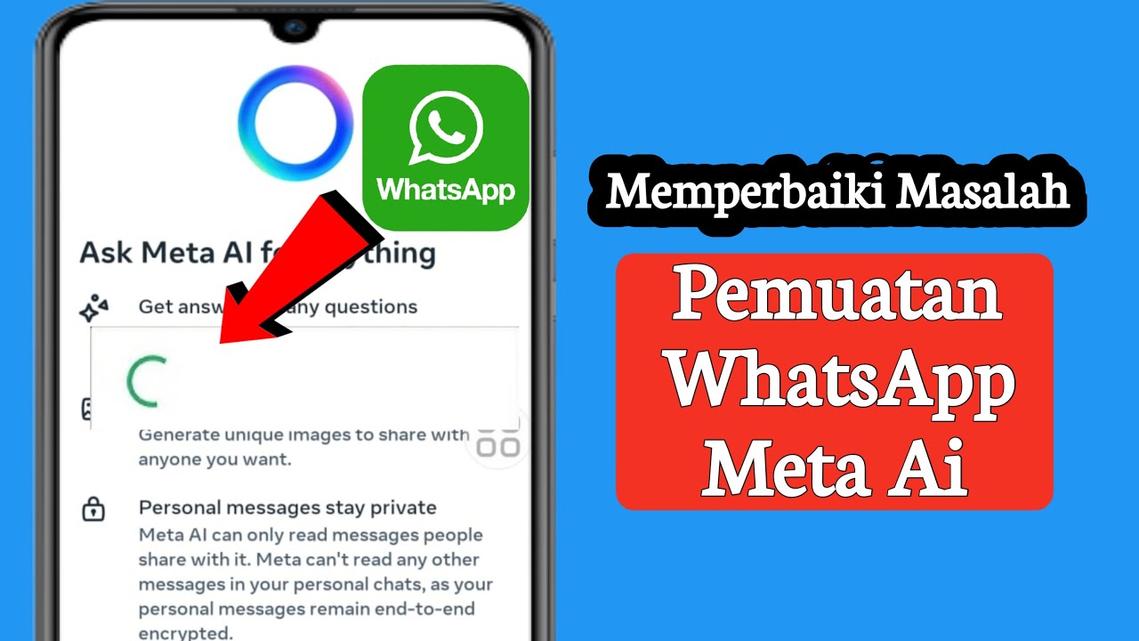 Memperbaiki Masalah Pemuatan Meta AI WhatsApp | Meta AI Tidak Merespons di WhatsApp