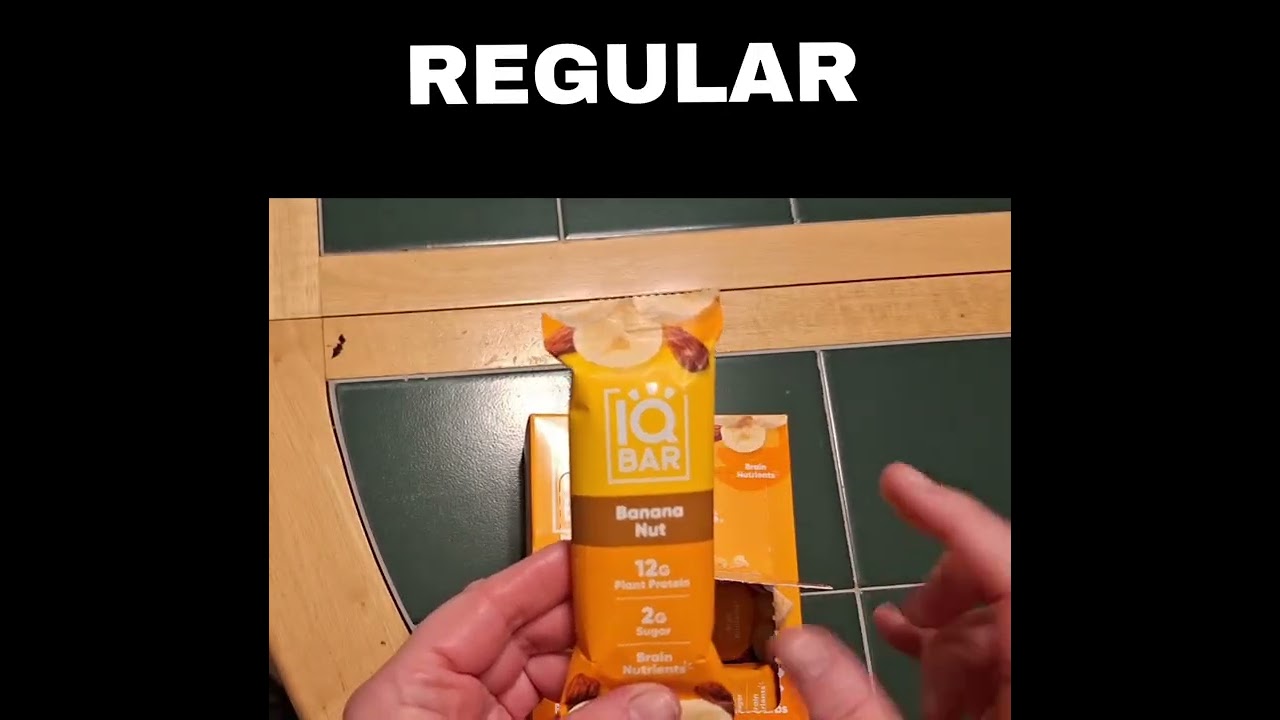 IQ Bar Banana Nut — Low Sugar, High Flavor Smart Snack