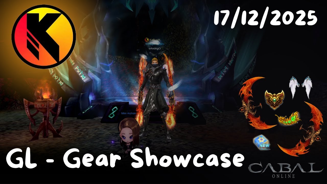 Cabal Online BR - GL Gear Showcase - oAndrigO - Ep.39 - 17/12/2025.