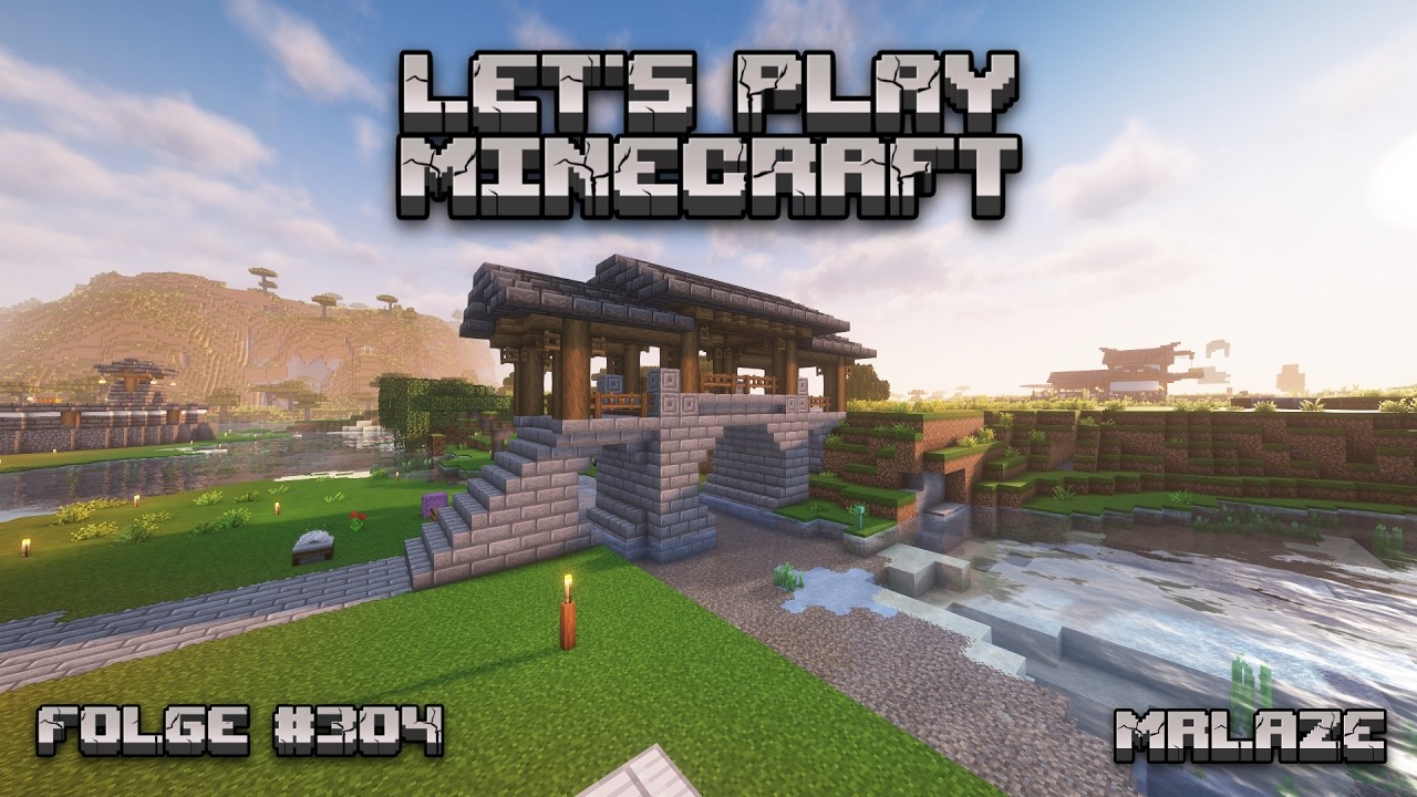 Mehr Dach für die Brücke | Let's Play Minecraft | Folge #304