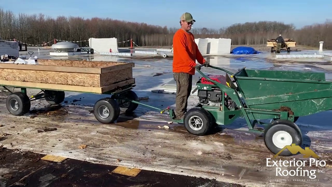 Roofing Equipment- Power Roofing Cart Gear Review - Should You Buy One ?