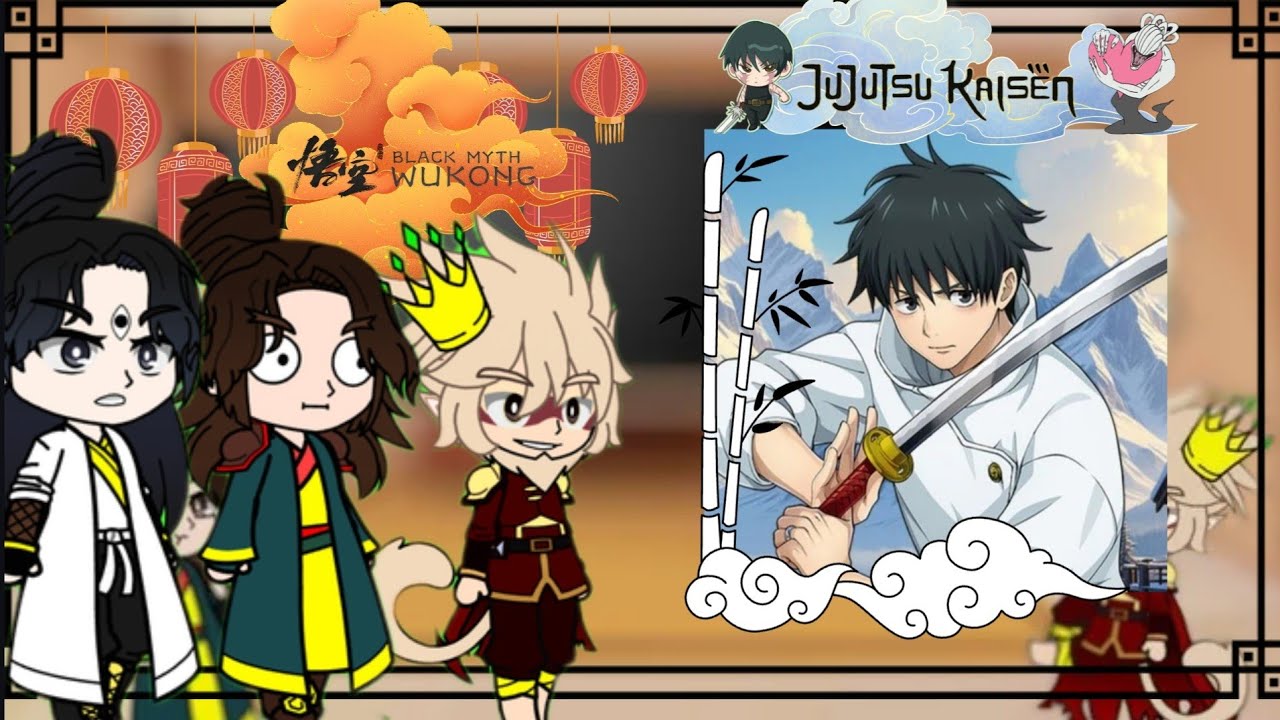 Black Myth: Wukong Characters react to Yuta Okkotsu vs Sendai Colony {KALINGA GC} #blackmyth #yuta