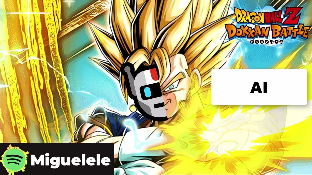 TEQ LR Super Vegito Active Skill OST but it's extended by AI - Dokkan Battle