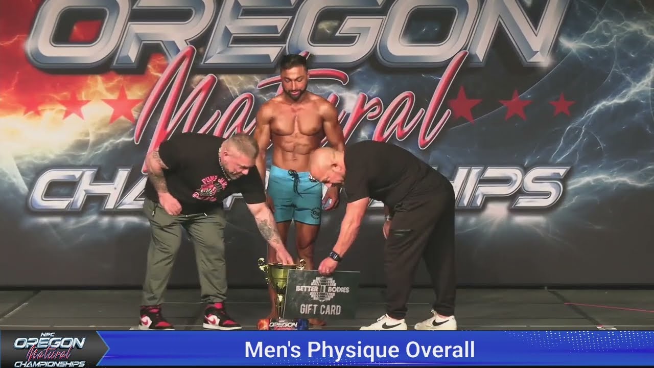 2025 NPC Oregon Natural Men's Physique Overall