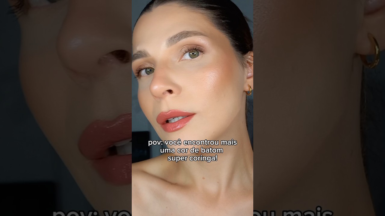 Batom Eudora Soul Kiss Me, cor Avelã 😍🫶💕