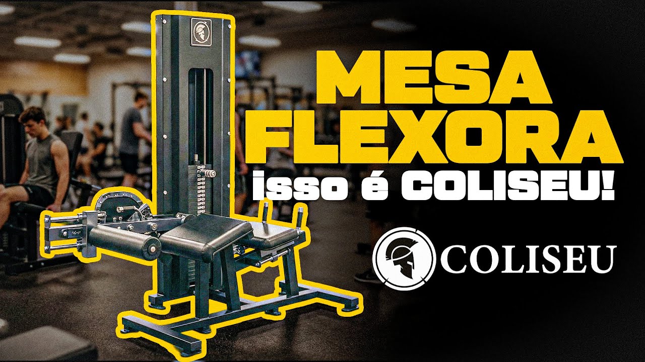 Essa mesa flexora muda o padrão de qualquer academia