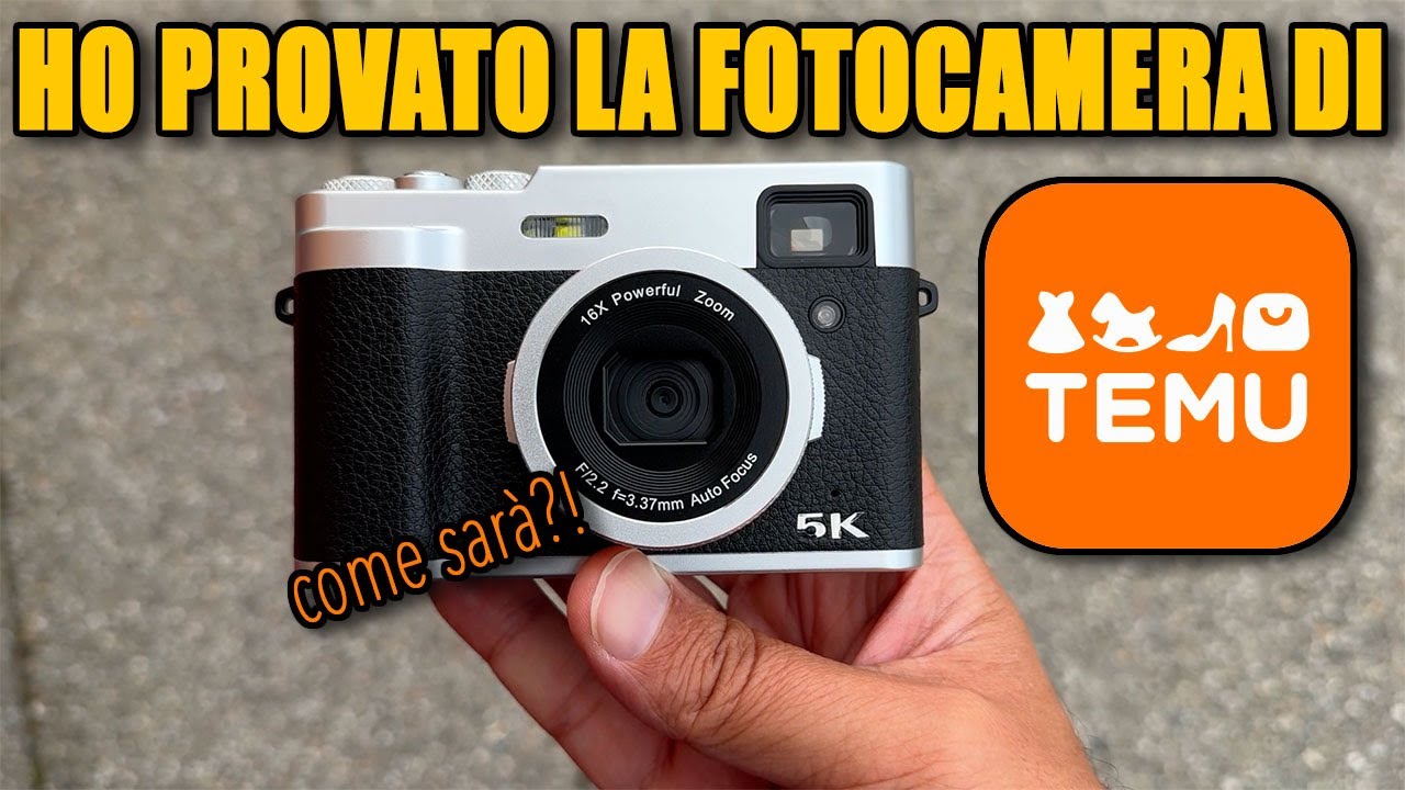 Ho provato la fotocamera TEMU più venduta