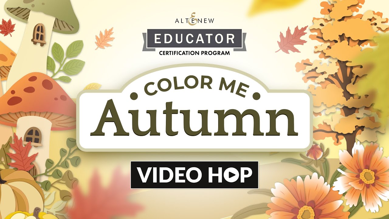 Easy Fall Birthday Card - @Altenew  Mini Delight | Video Hop + Giveaway