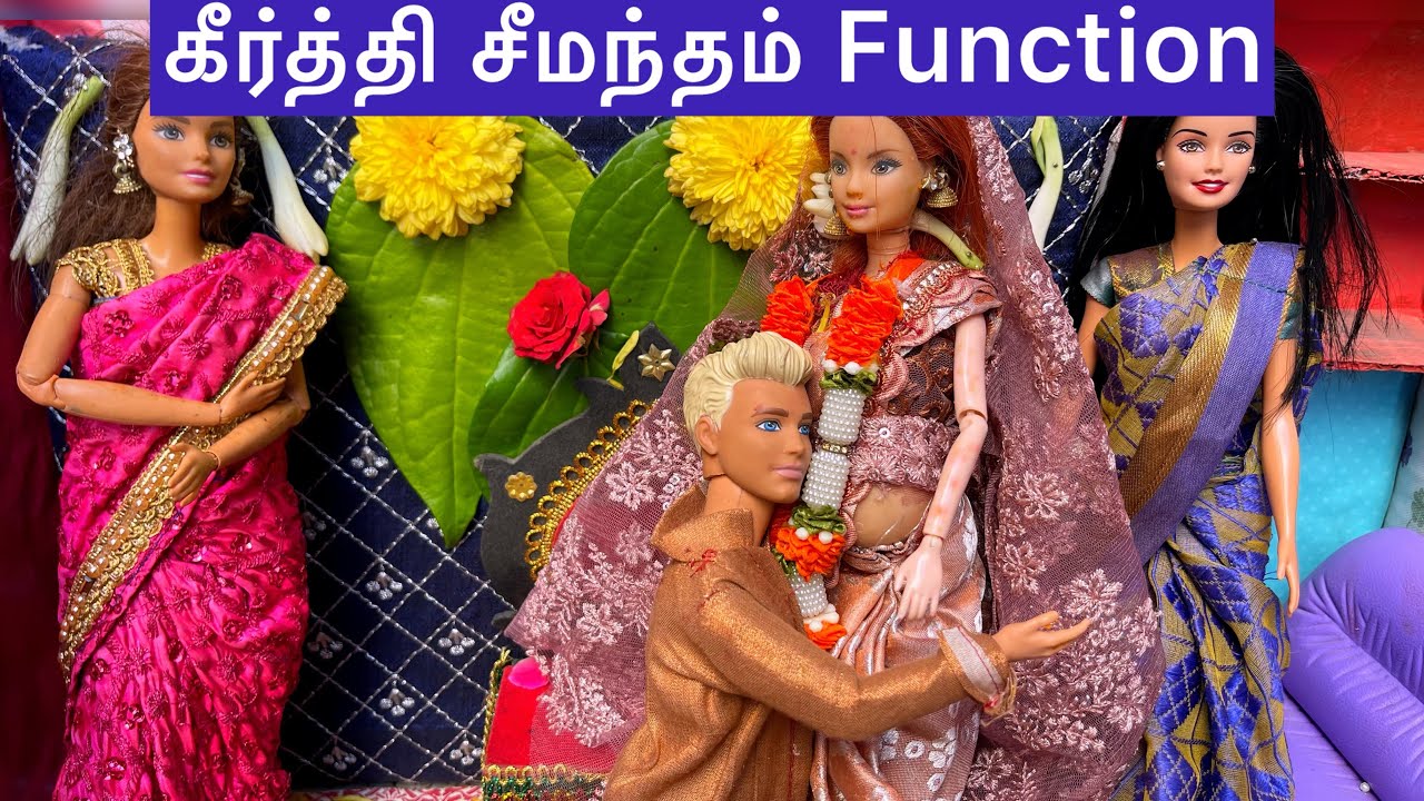 Barbie drama Episode 58 | கீர்த்தி சீமந்தம் Function | Keerthi baby shower ceremony