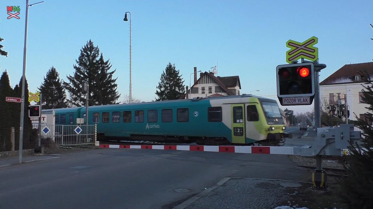 Železniční přejezd Mnichovo Hradiště #1 [P2709] - 22.2.2025 / Czech railroad crossing