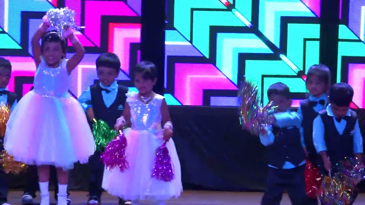 Cute LKG Dance Performance | Chicken Banana & Ice Cream Remix | PRERANA 2026 | Saint Martins School