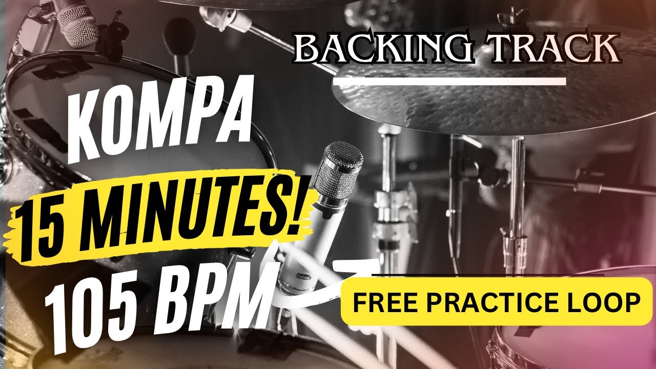 KOMPA BACKING TRACK! 105 BPM! IN C MAJOR | Go Practice | Groove | Practice Loop!