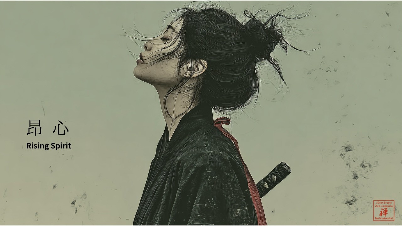 Zen Samurai Meditation Music – Rising Spirit |  Shakuhachi Instrumental