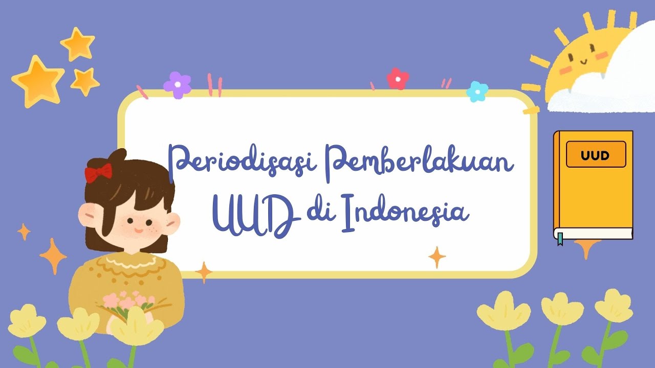 Periodisasi Pemberlakuan UUD di Indonesia