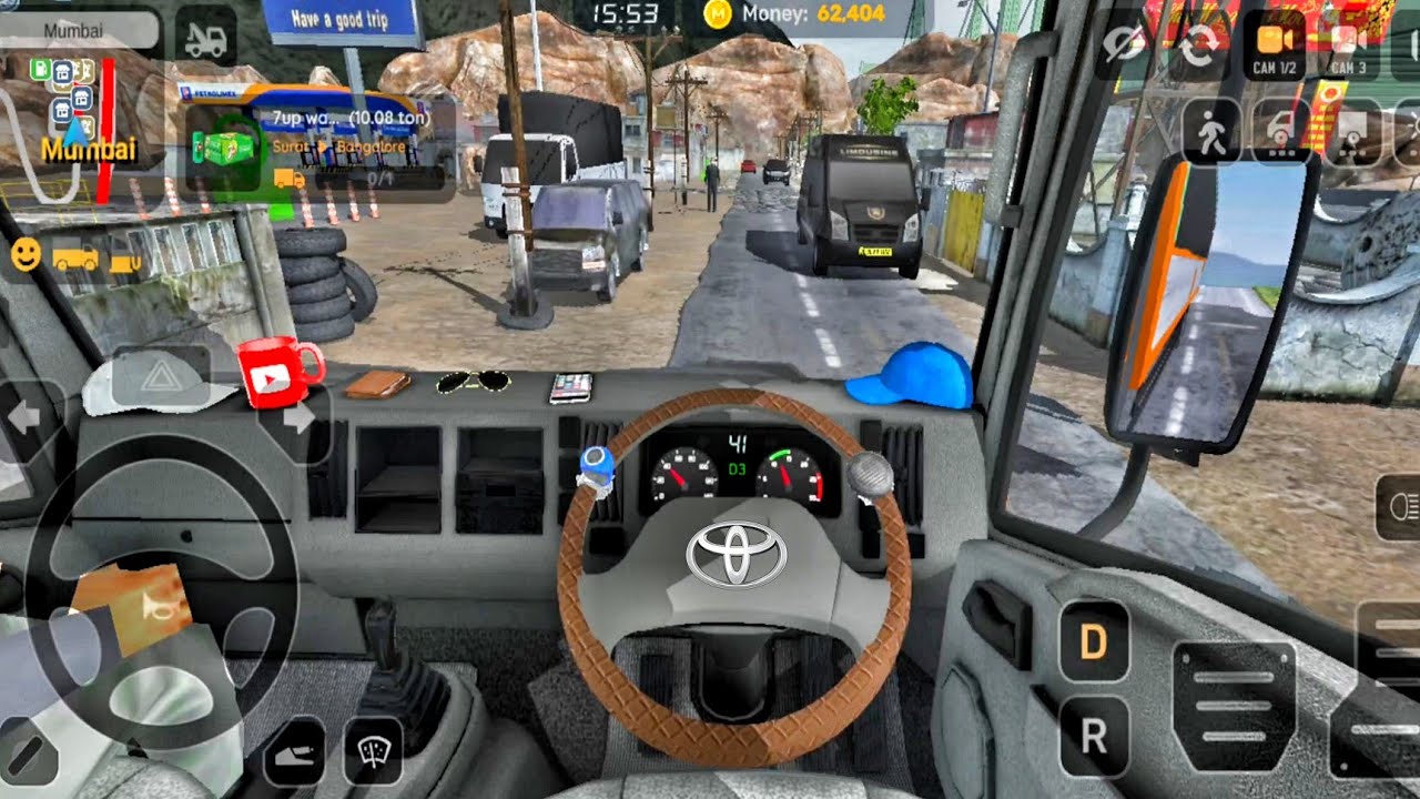 Minitruck Simulator Vietnam GamePlay - Vietnam Roads Driving Experience - Android GamePlay