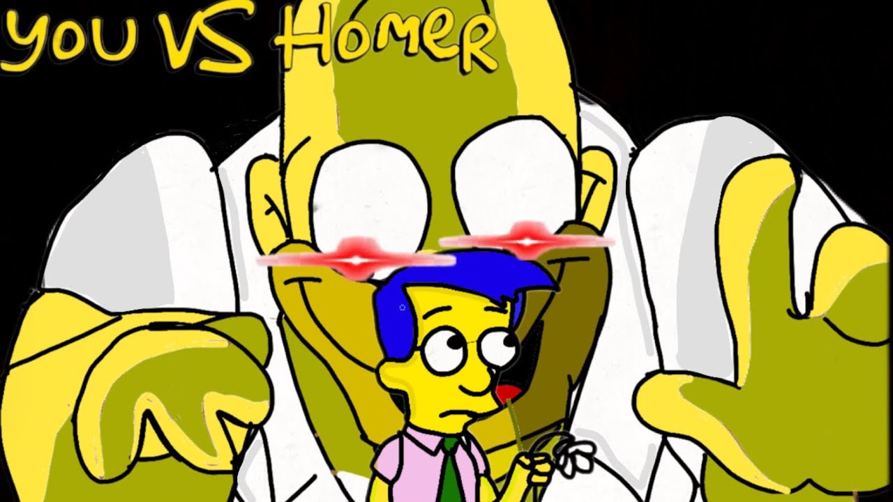 you vs bart I ONLY HAD A FEW SECONDS AND WON